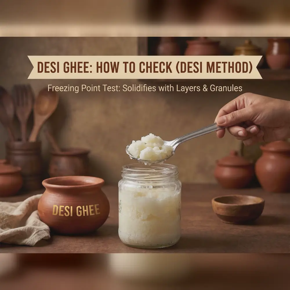 Asli Desi Ghee ki Pehchan — Milawati aur Banaspati Ghee Kaise Pakrein