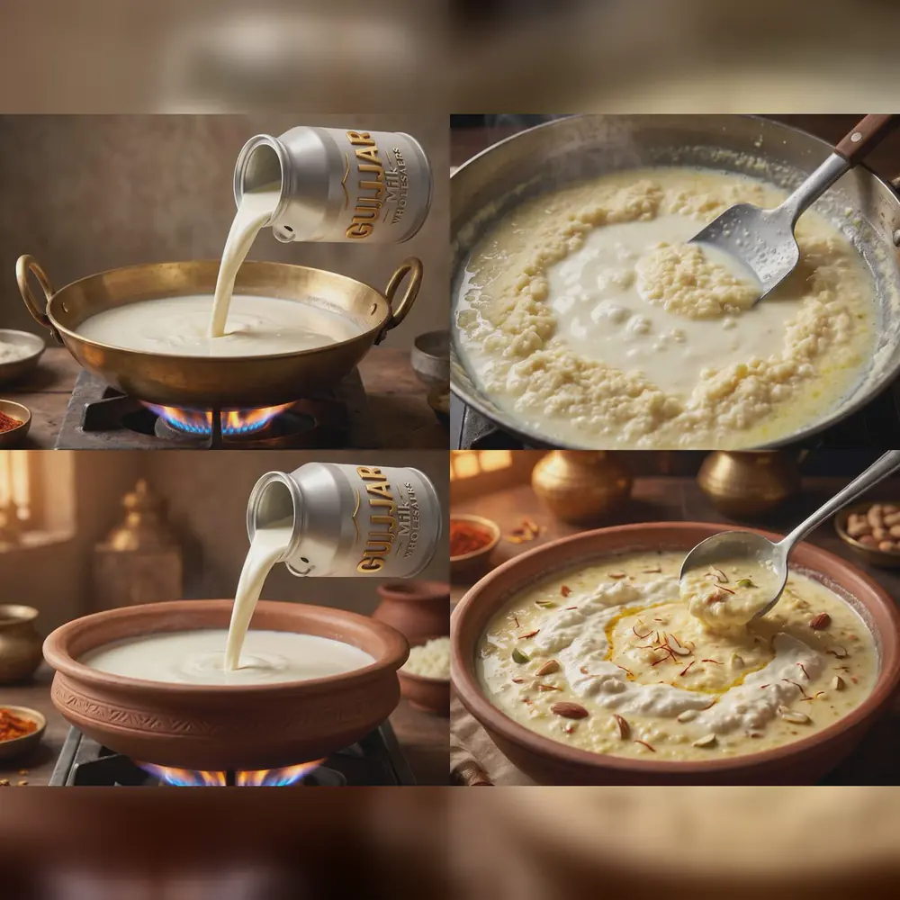 Ghar par Khoya aur Lacche wali Rabri Banane ka Desi Tarika